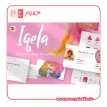 قالب پاورپوینت خلاقانه جشنواره iQela | طراحی حرفه‌ای و جذاب برای رویدادهای خاص