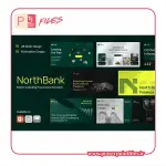 تمپلیت پاورپوینت شرکت فین‌تک NorthBank